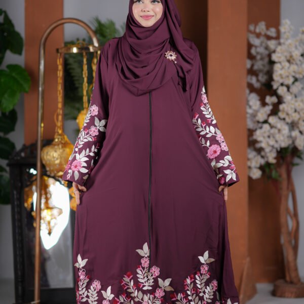 Zipper Abaya